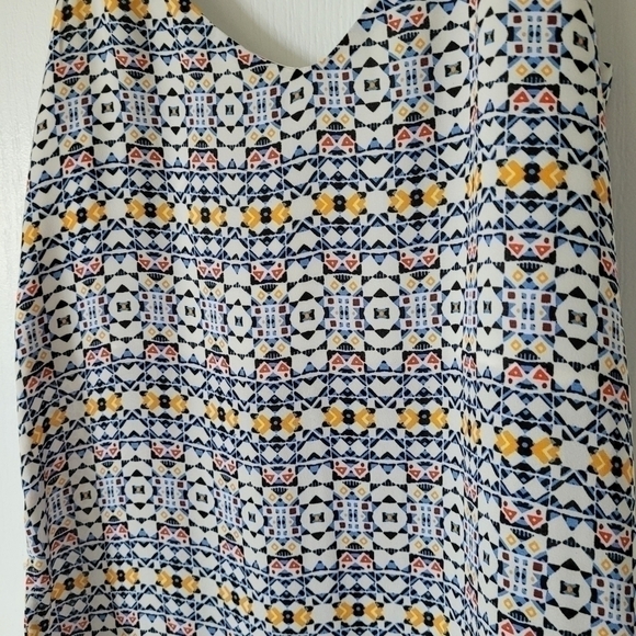 H&M blouse tank top colourful size 2 - Picture 3 of 7